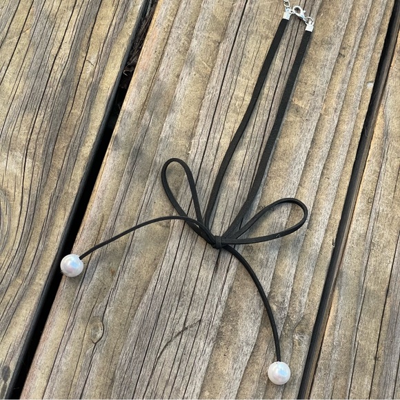 Pearl  CHOKER NECKLACE with Gift Bag - Picture 2 of 8